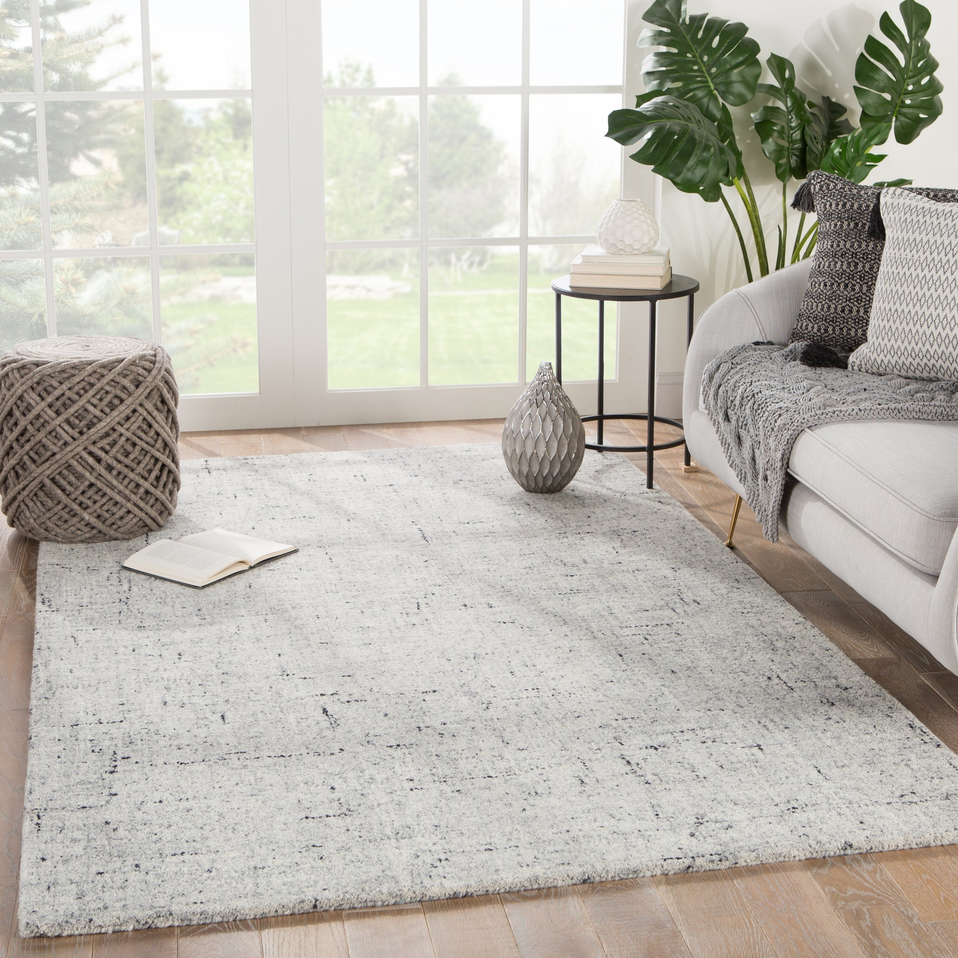 Jaipur Salix Macklin Slx02 Light Gray/Light Blue Area Rug