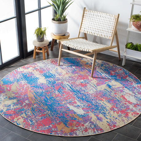 Safavieh Summer Smr409M Blue/Red Rugs.