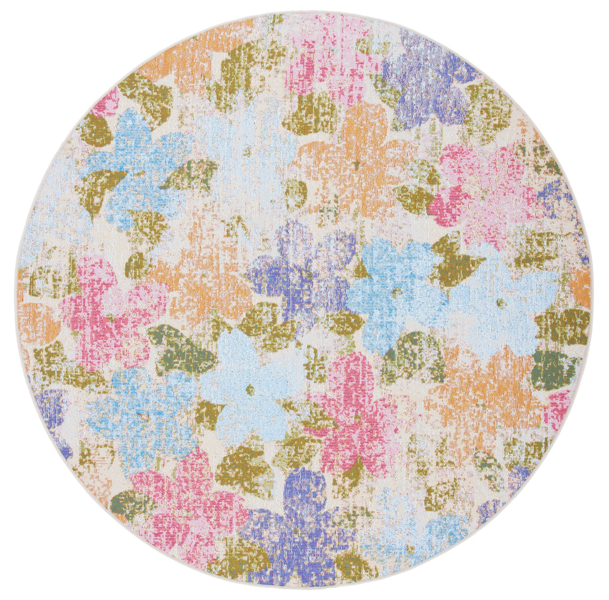 Safavieh Summer Smr410M Blue/Pink Rugs.