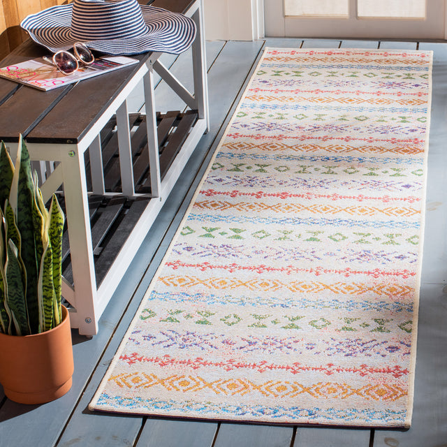 Safavieh Summer Smr429A Ivory/Blue Rugs.