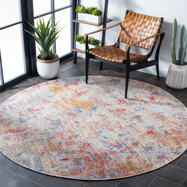 Safavieh Summer Smr451A Ivory/Light Blue Rugs.