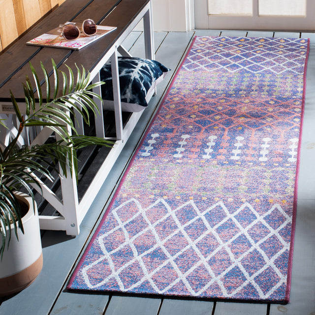 Safavieh Summer Smr452M Blue/Light Blue Rugs.