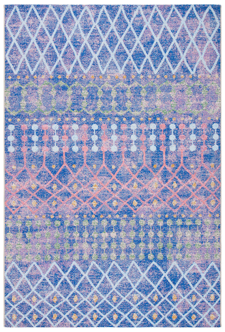 Safavieh Summer Smr452M Blue/Light Blue Rugs.