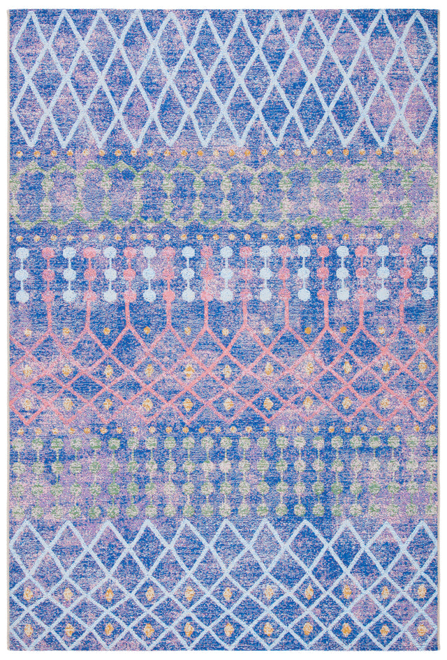 Safavieh Summer Smr452M Blue/Light Blue Rugs.