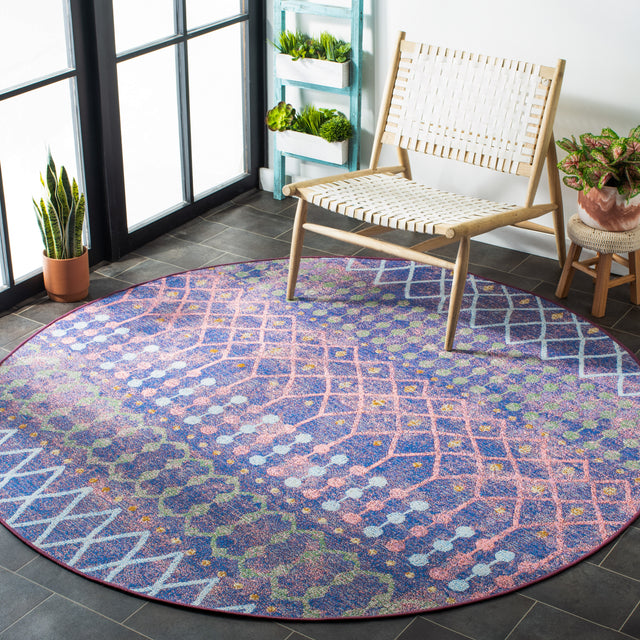 Safavieh Summer Smr452M Blue/Light Blue Rugs.