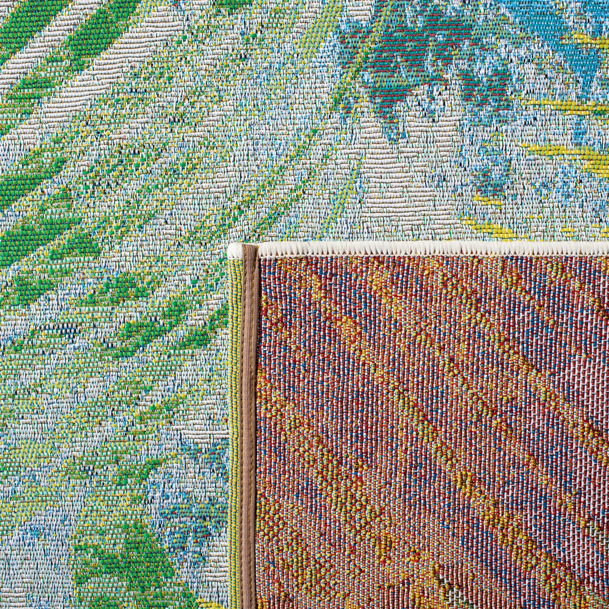 Safavieh Summer Smr485Y Green/Grey Rugs.