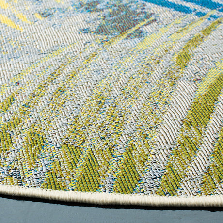 Safavieh Summer Smr485Y Green/Grey Rugs.