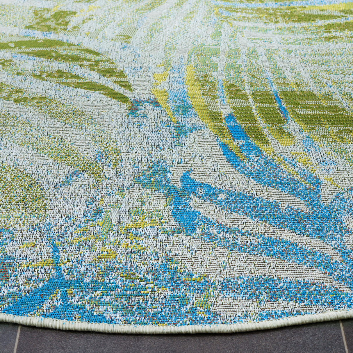 Safavieh Summer Smr485Y Green/Grey Rugs.