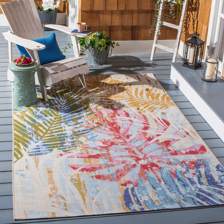 Safavieh Summer Smr487M Blue/Beige Rugs.