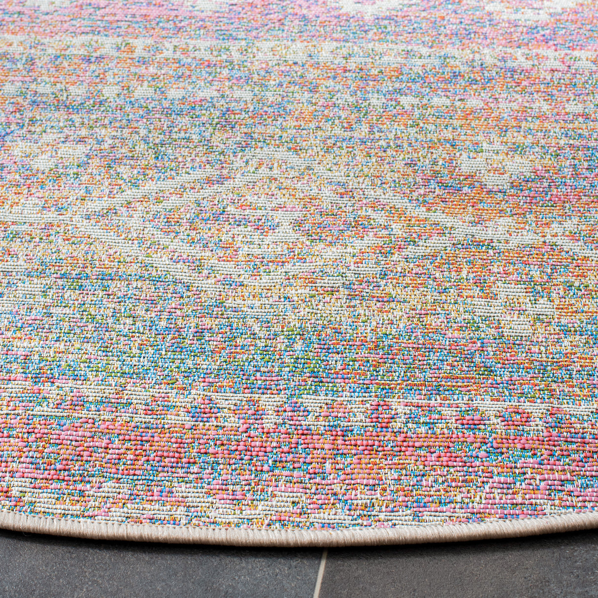 Safavieh Summer Smr498A Ivory/Pink Rugs.