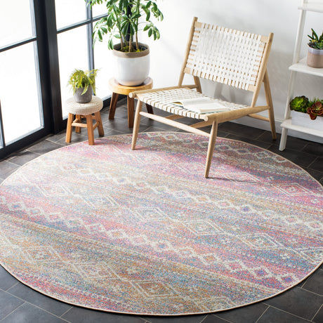 Safavieh Summer Smr498A Ivory/Pink Rugs.