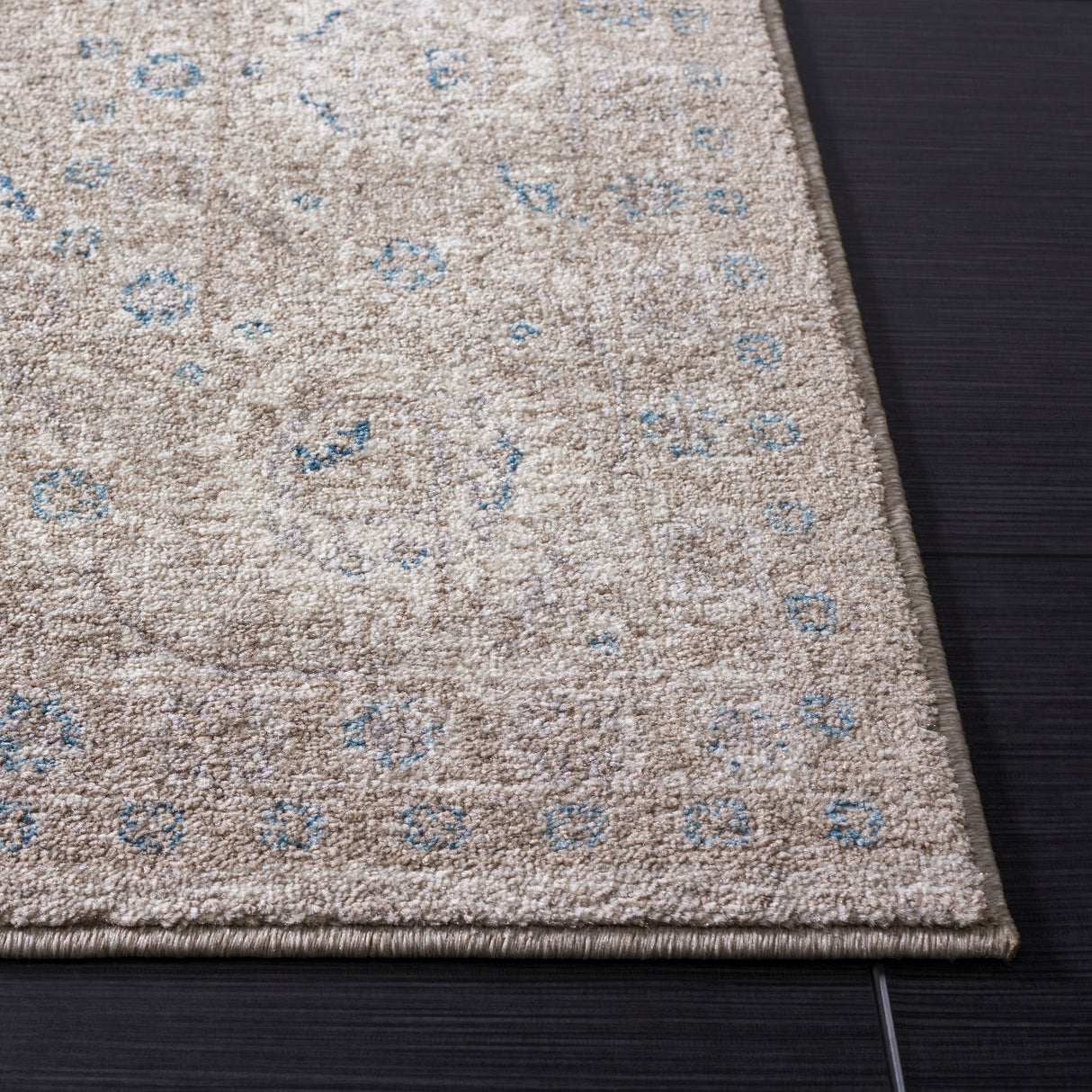 Safavieh Sofia Sof330A Tan/Blue Rugs.