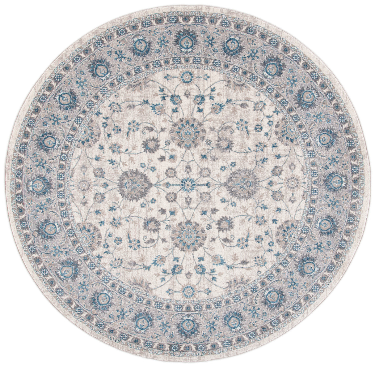Safavieh Sofia Sof330C Ivory/Blue Rugs.
