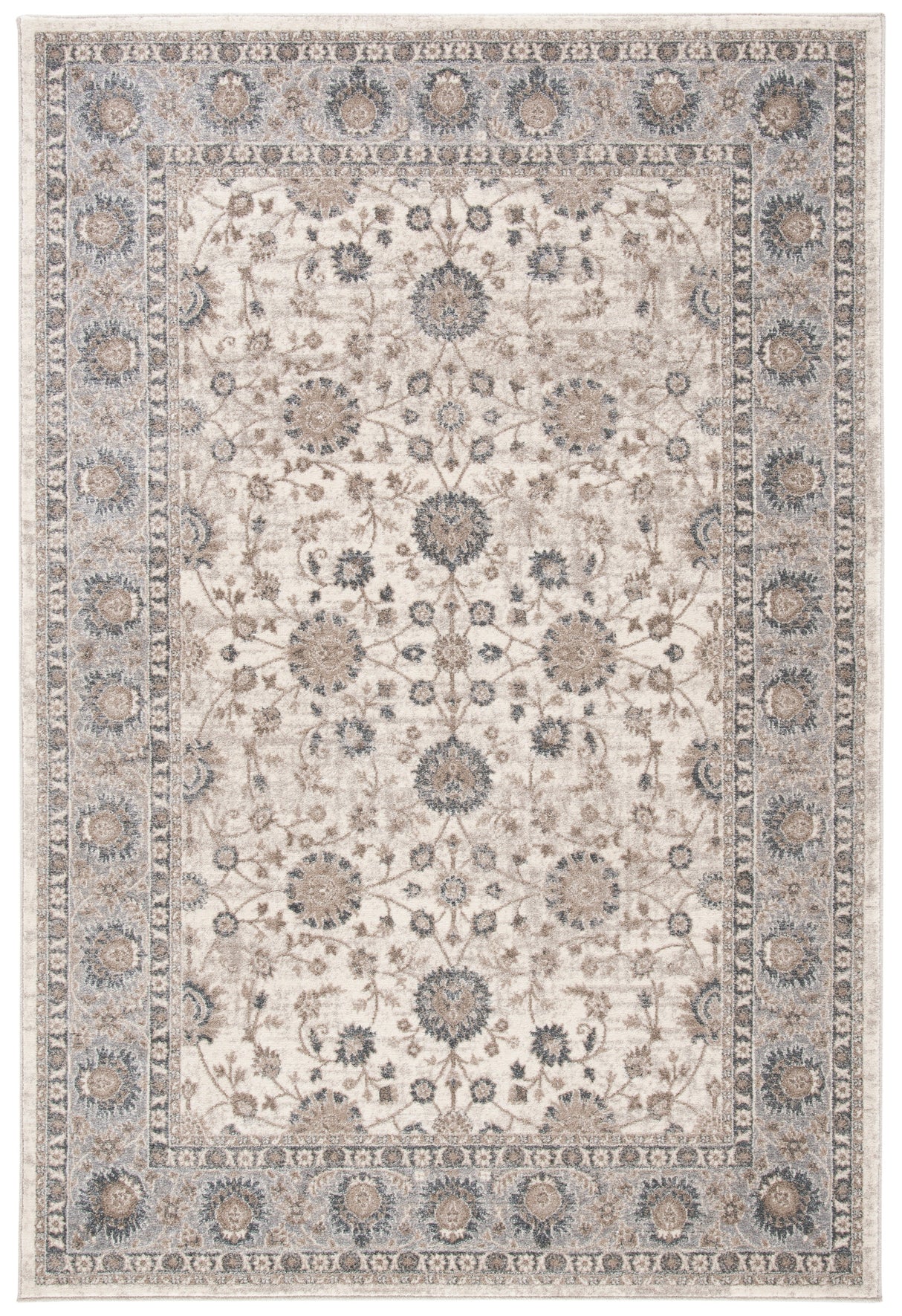 Safavieh Sofia Sof330D Ivory/Grey Rugs.