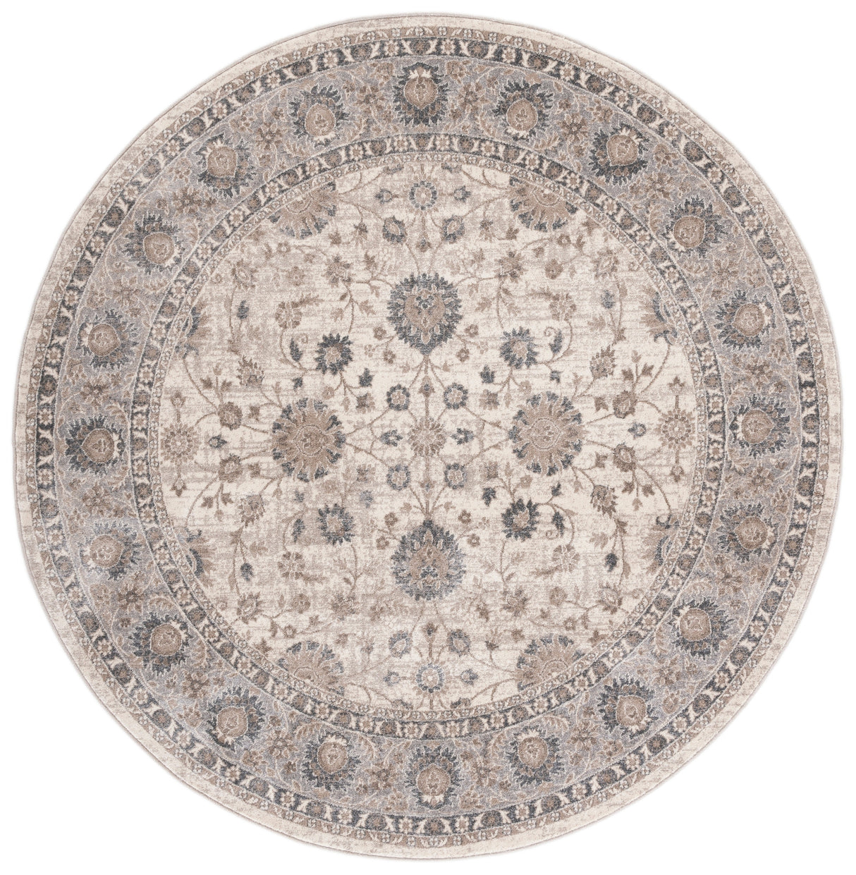 Safavieh Sofia Sof330D Ivory/Grey Rugs.