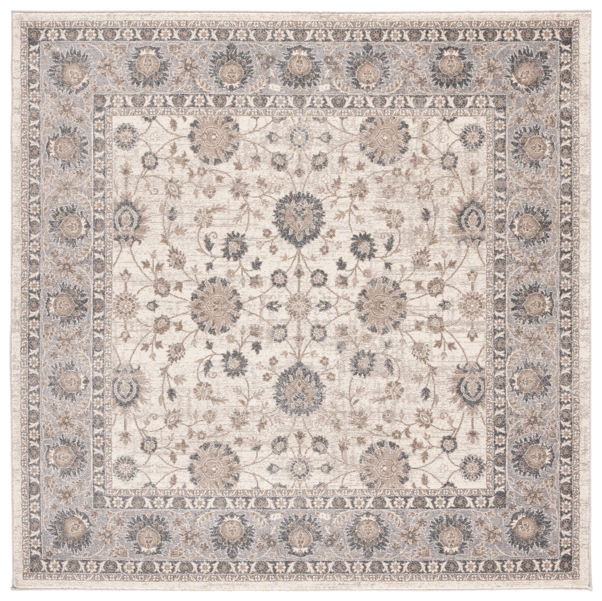 Safavieh Sofia Sof330D Ivory/Grey Rugs.