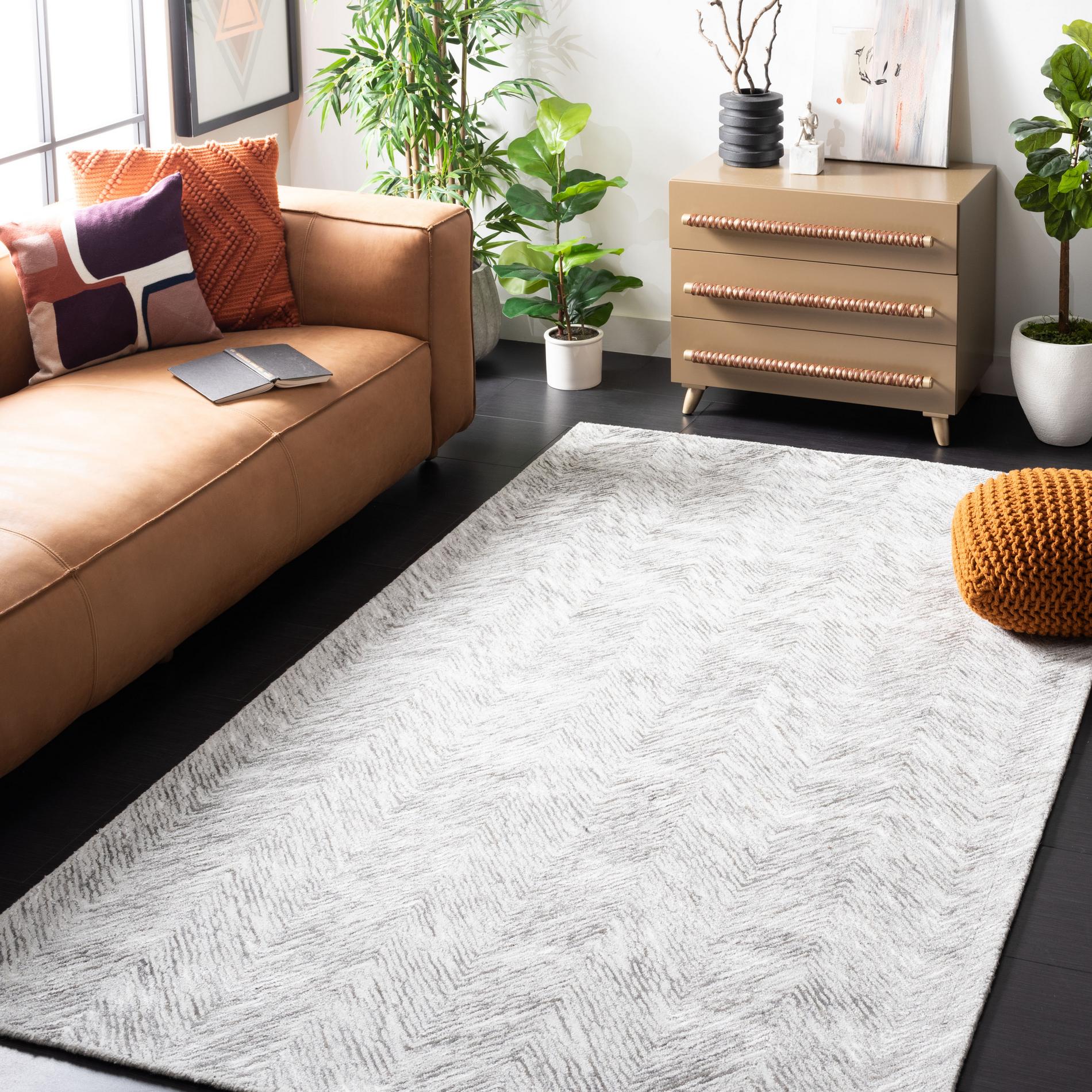 Safavieh Soho Soh175F Grey/Ivory Area Rug