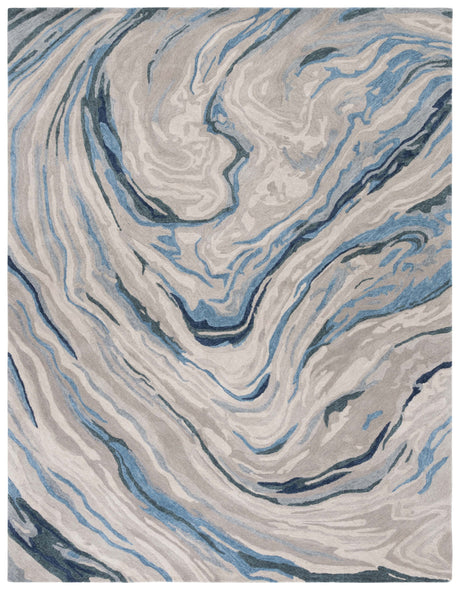 Safavieh Soho Soh675M Blue/Beige Rug.