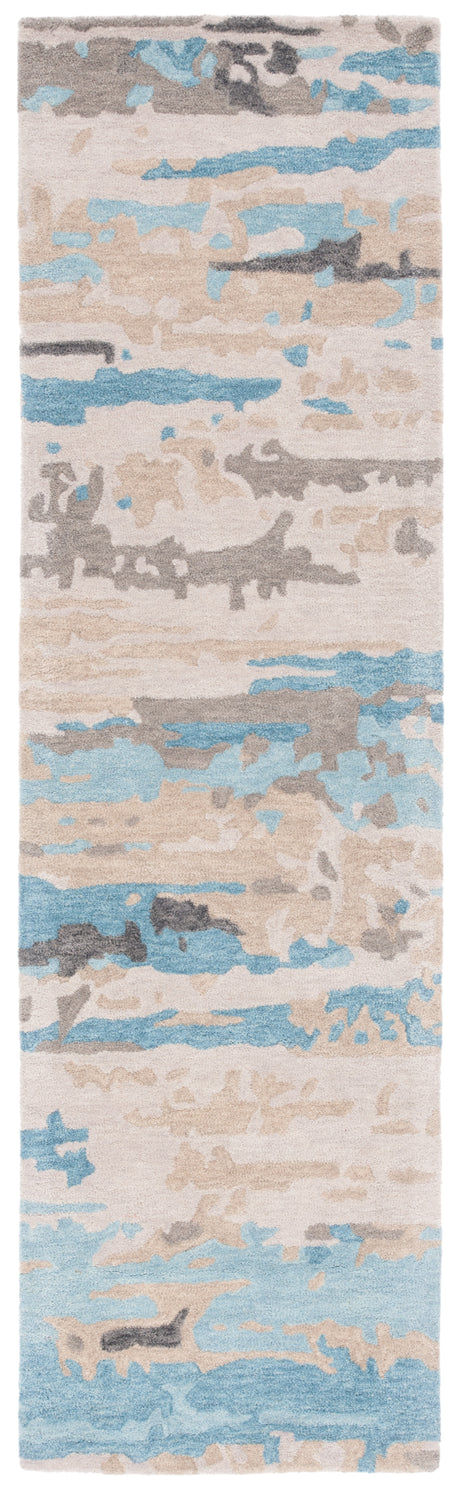 Safavieh Soho Soh677B Beige/Blue Rug.