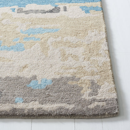 Safavieh Soho Soh677B Beige/Blue Area Rug