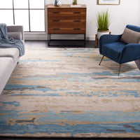 Safavieh Soho Soh677B Beige/Blue Area Rug