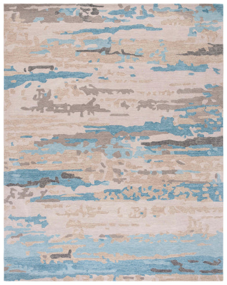 Safavieh Soho Soh677B Beige/Blue Rug.