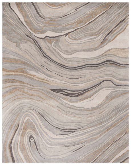 Safavieh Soho Soh678B Beige/Grey Rug.