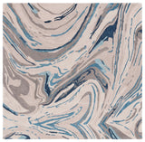 Safavieh Soho Soh679F Grey/Blue Rug.