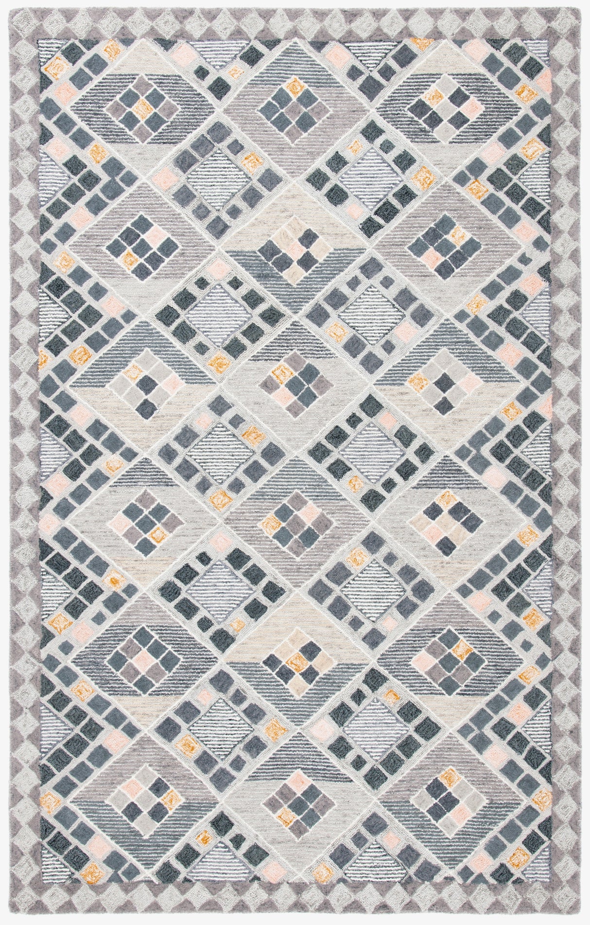 Safavieh Soho Soh876F Grey/Gold Rugs.