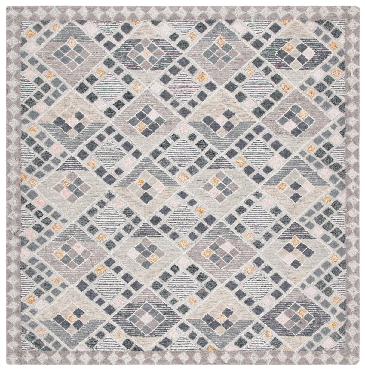 Safavieh Soho Soh876F Grey/Gold Rugs.