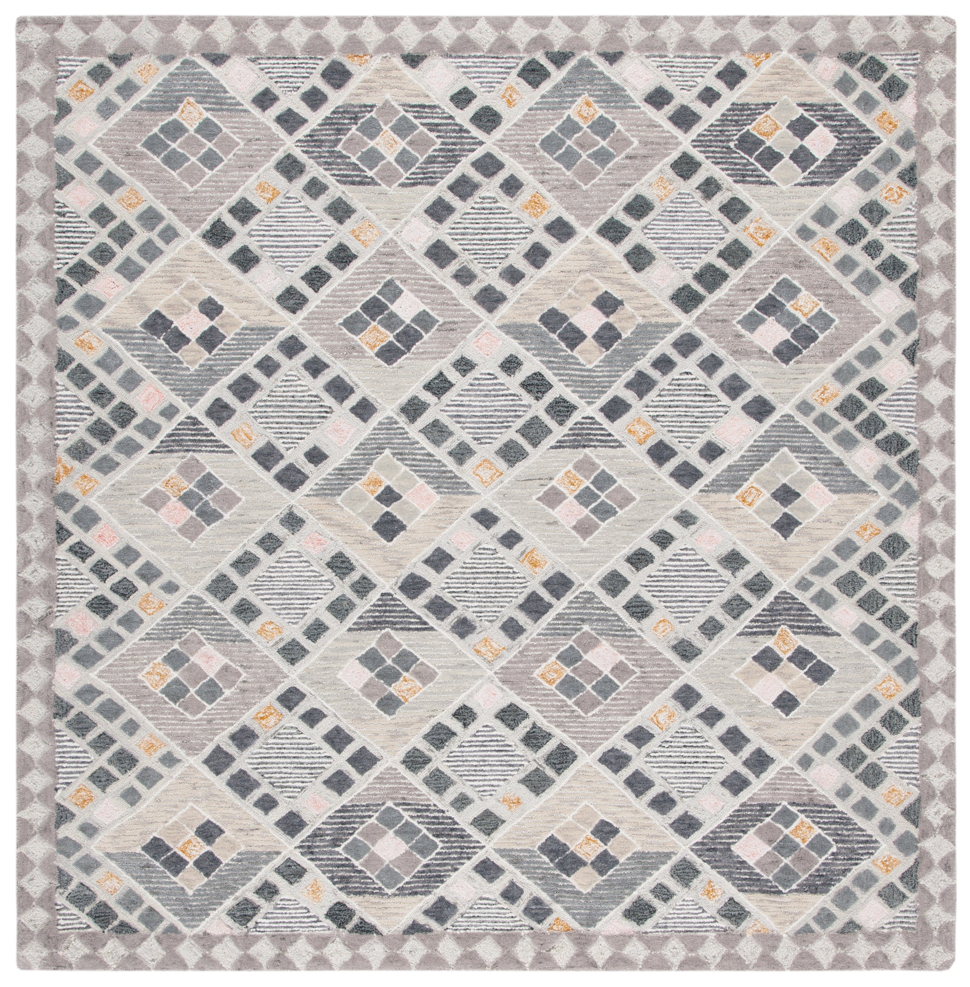 Safavieh Soho Soh876F Grey/Gold Area Rug