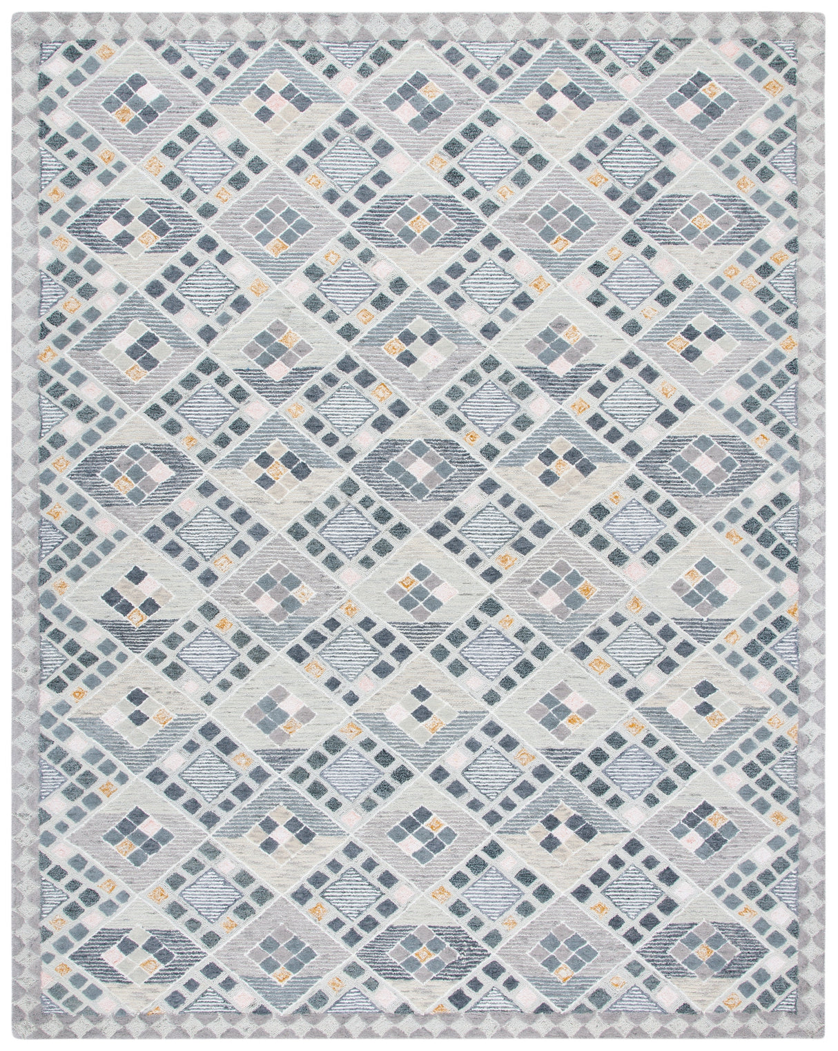 Safavieh Soho Soh876F Grey/Gold Rugs.