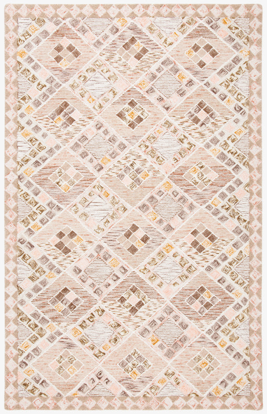 Safavieh Soho Soh876U Pink/Taupe Area Rug