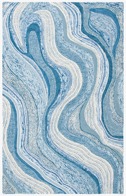 Safavieh Soho Soh879M Blue/Ivory Area Rug