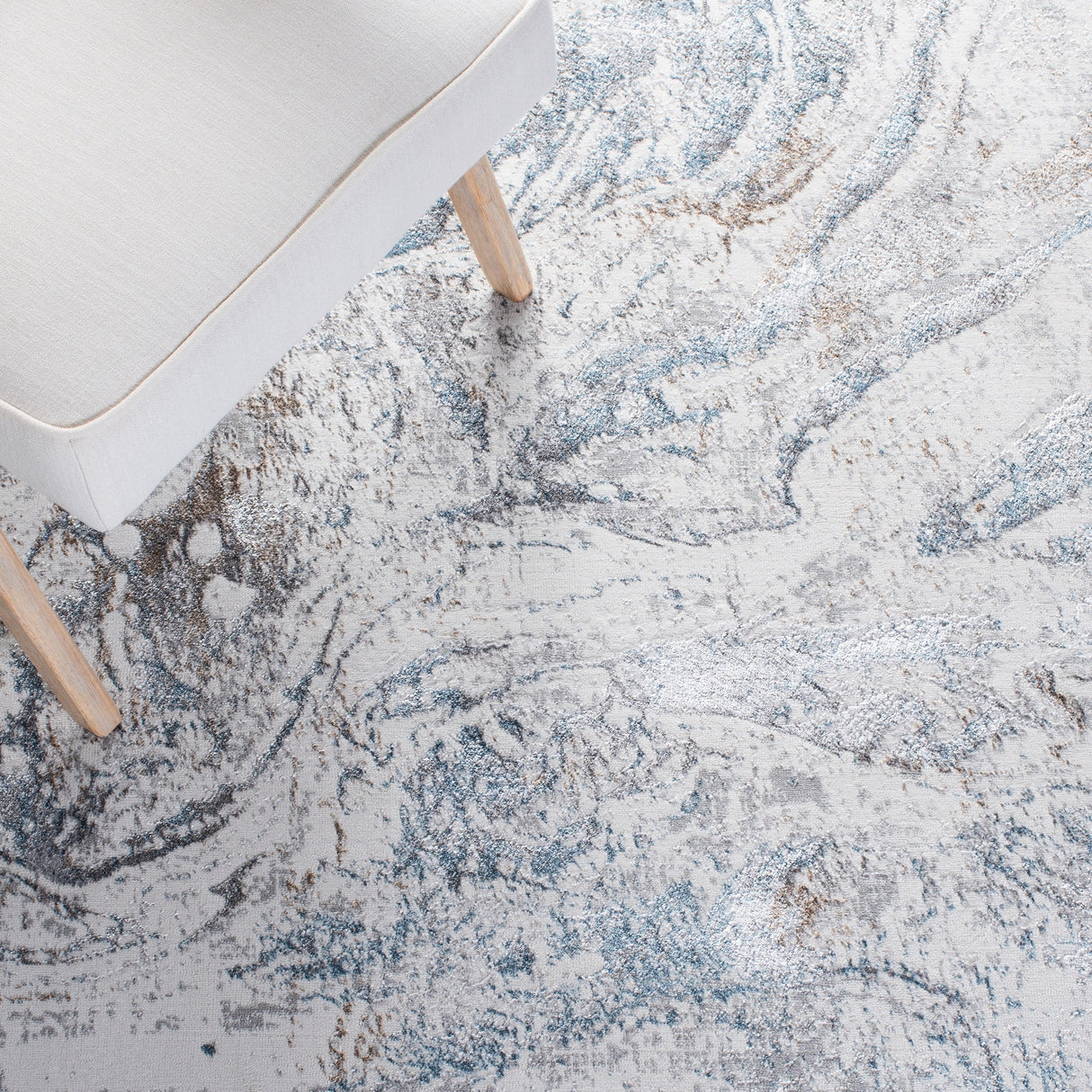 Safavieh Sonoma Son336A Ivory/Light Blue Rugs.