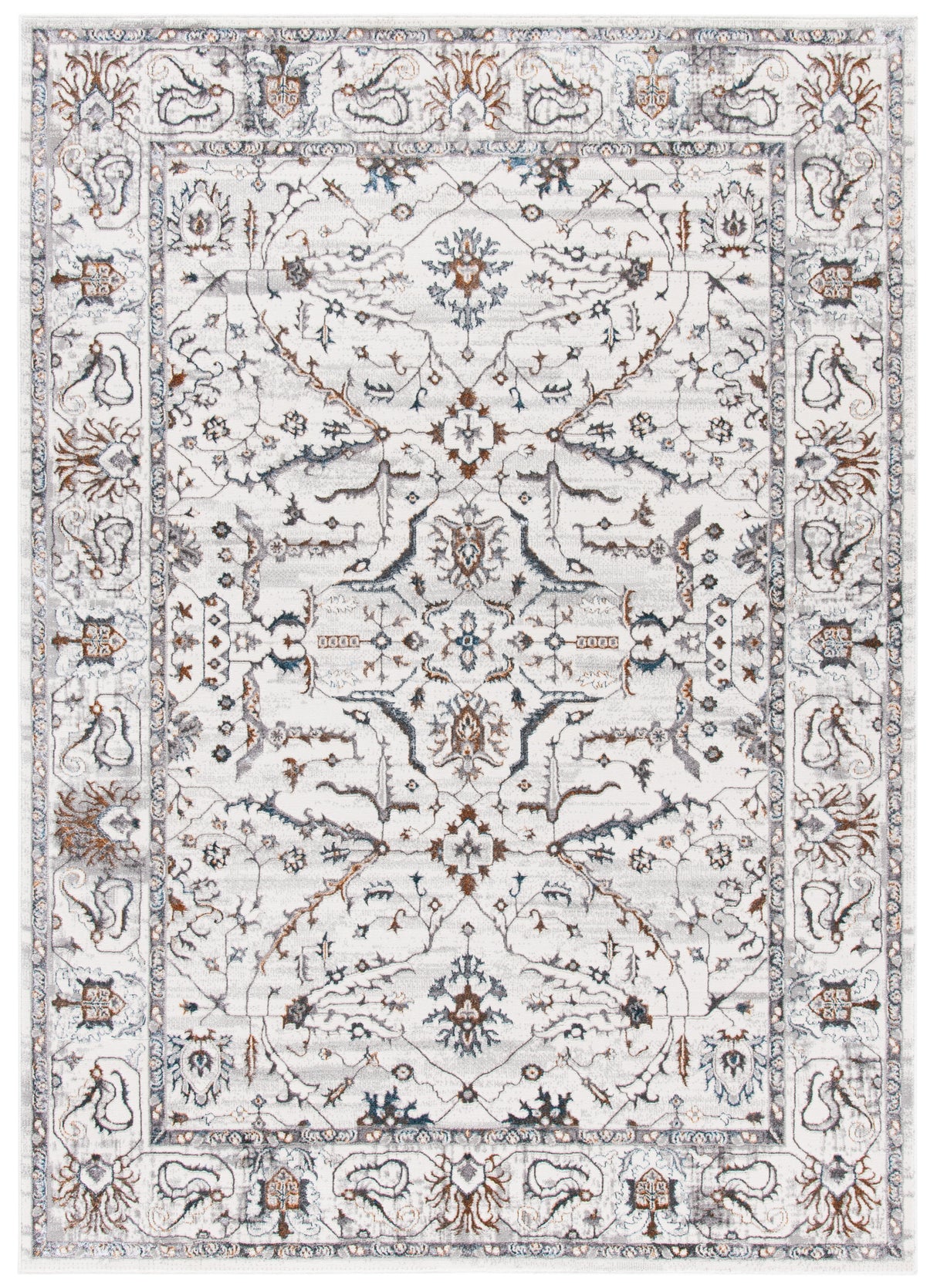 Safavieh Sonoma Son350A Ivory/Grey Rugs.