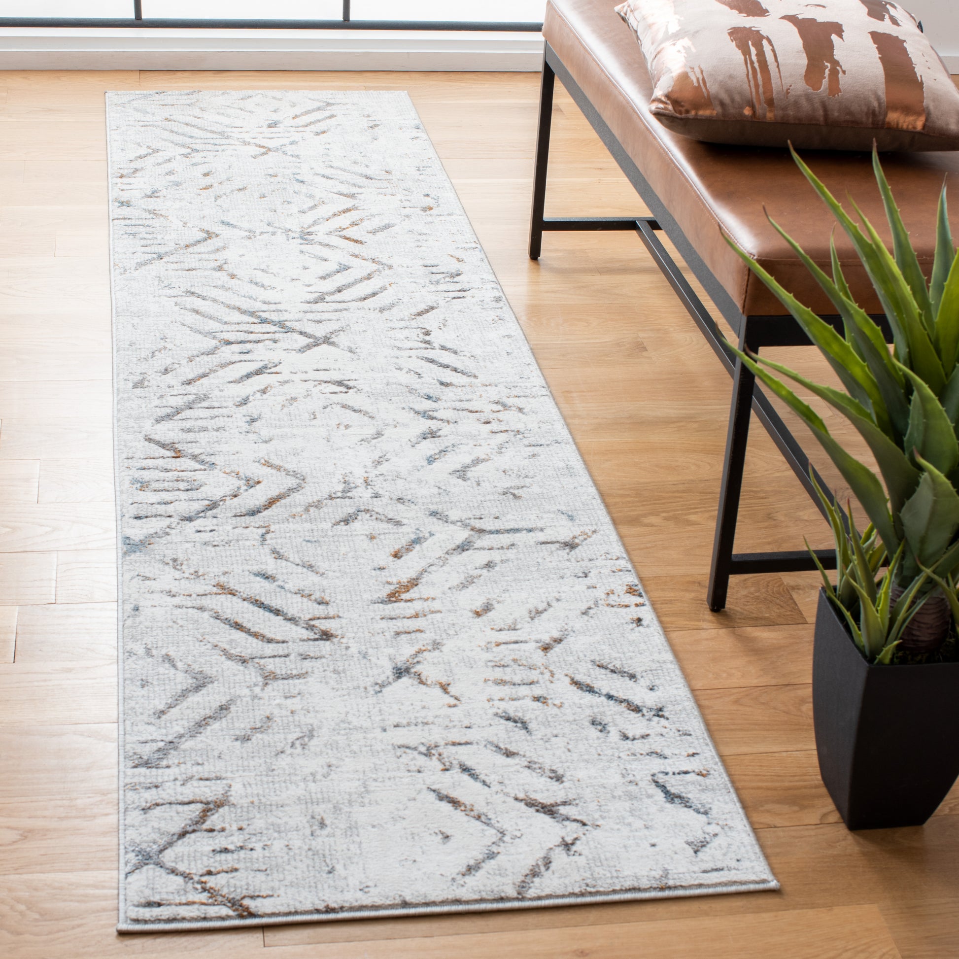 Safavieh Sonoma Son366F Grey/Ivory Area Rug