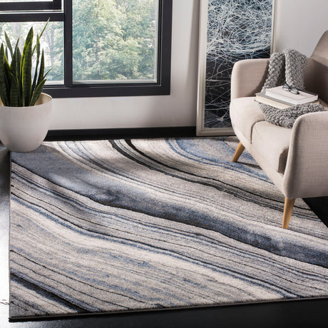 Safavieh Spirit Spr120M Blue/Grey Rug.