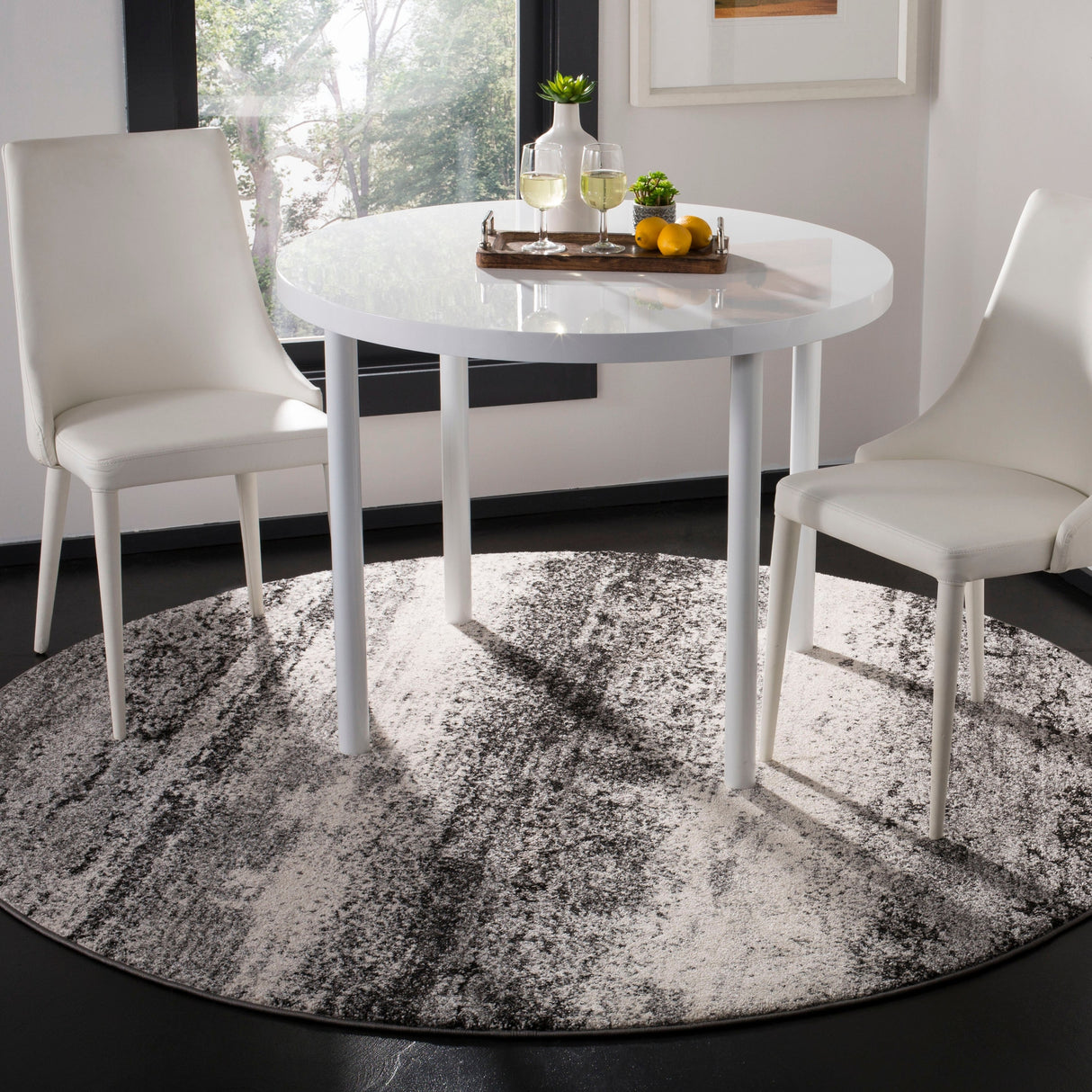 Safavieh Spirit Spr122H Charcoal/Light Grey Rug.
