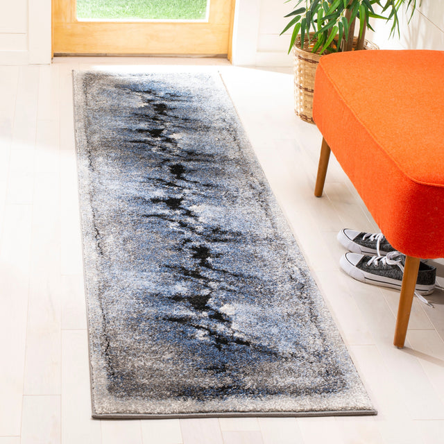Safavieh Spirit Spr125M Blue/Charcoal Rug.