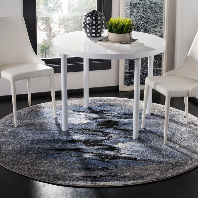 Safavieh Spirit Spr125M Blue/Charcoal Rug.