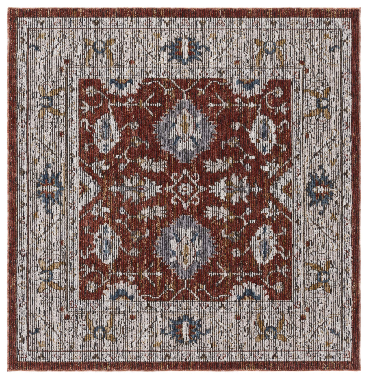 Safavieh Sierra Sra404A Ivory/Rust Rug.