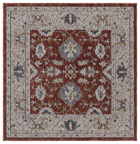 Safavieh Sierra Sra404A Ivory/Rust Rug.