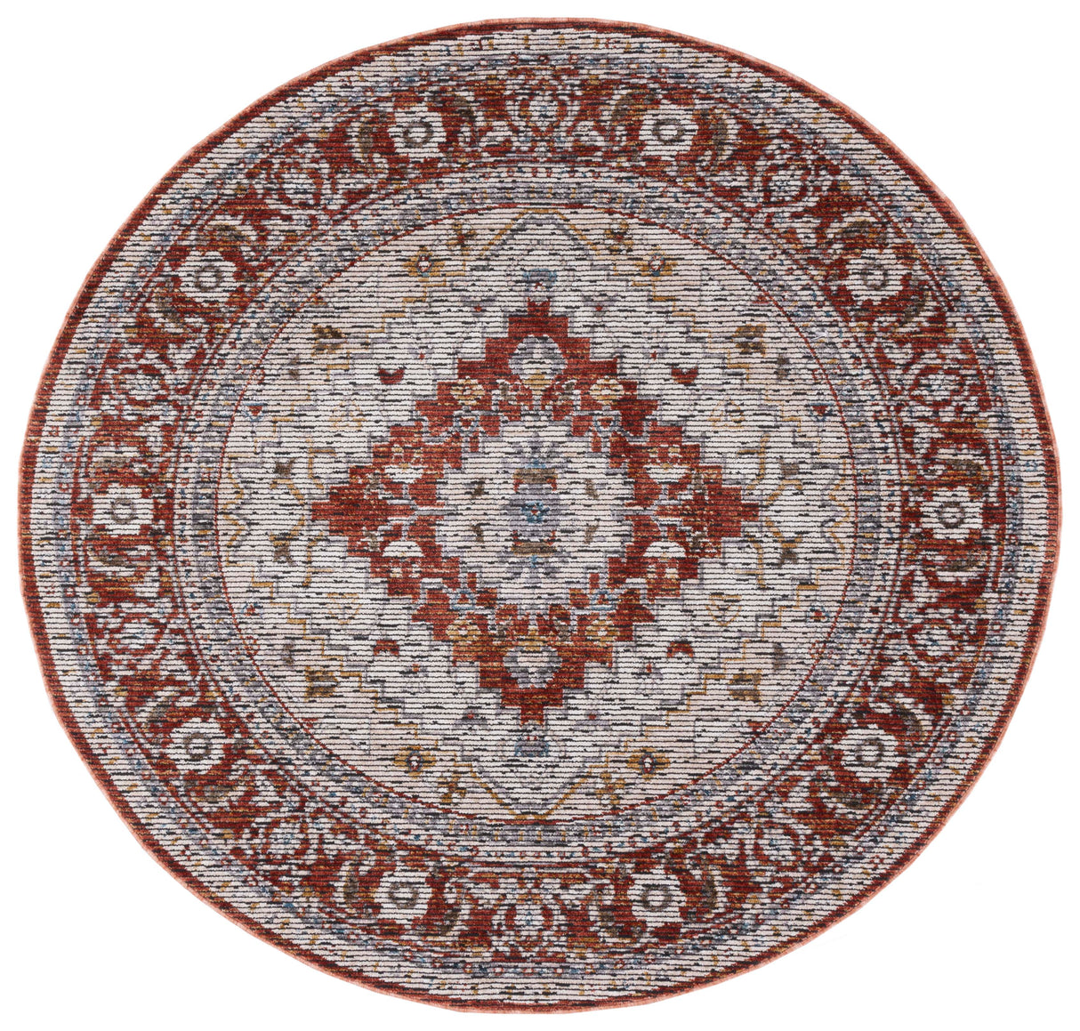 Safavieh Sierra Sra410A Ivory/Rust Rug.