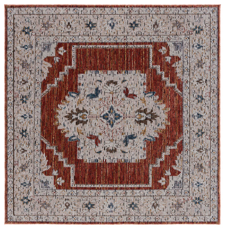 Safavieh Sierra Sra412A Ivory/Rust Rug.