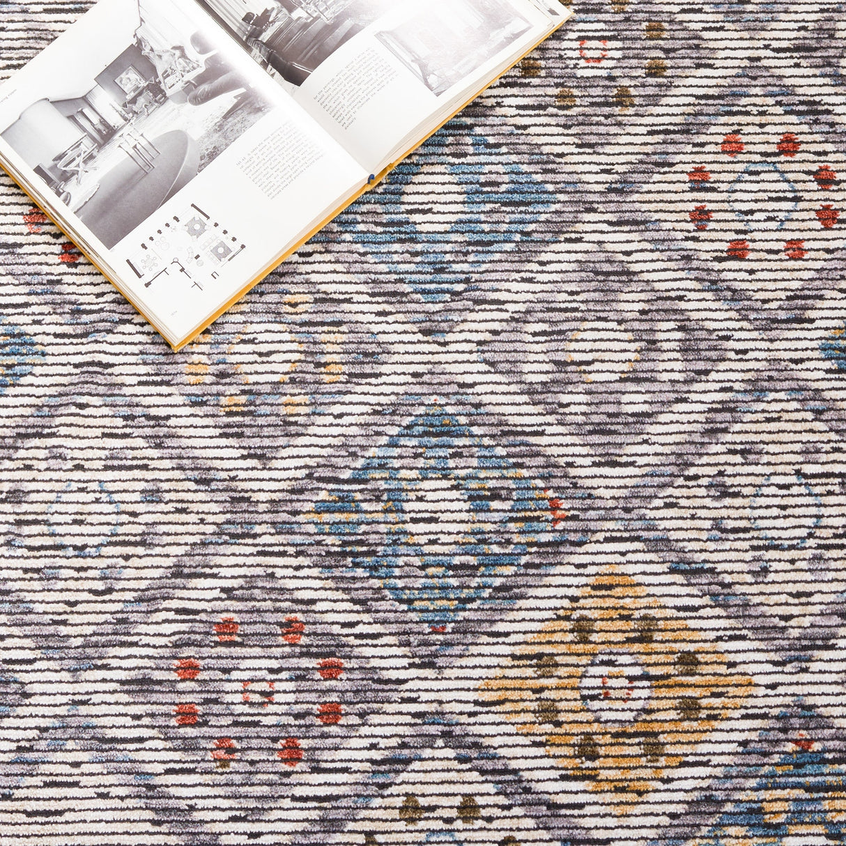 Safavieh Sierra Sra414A Ivory/Grey Rug.