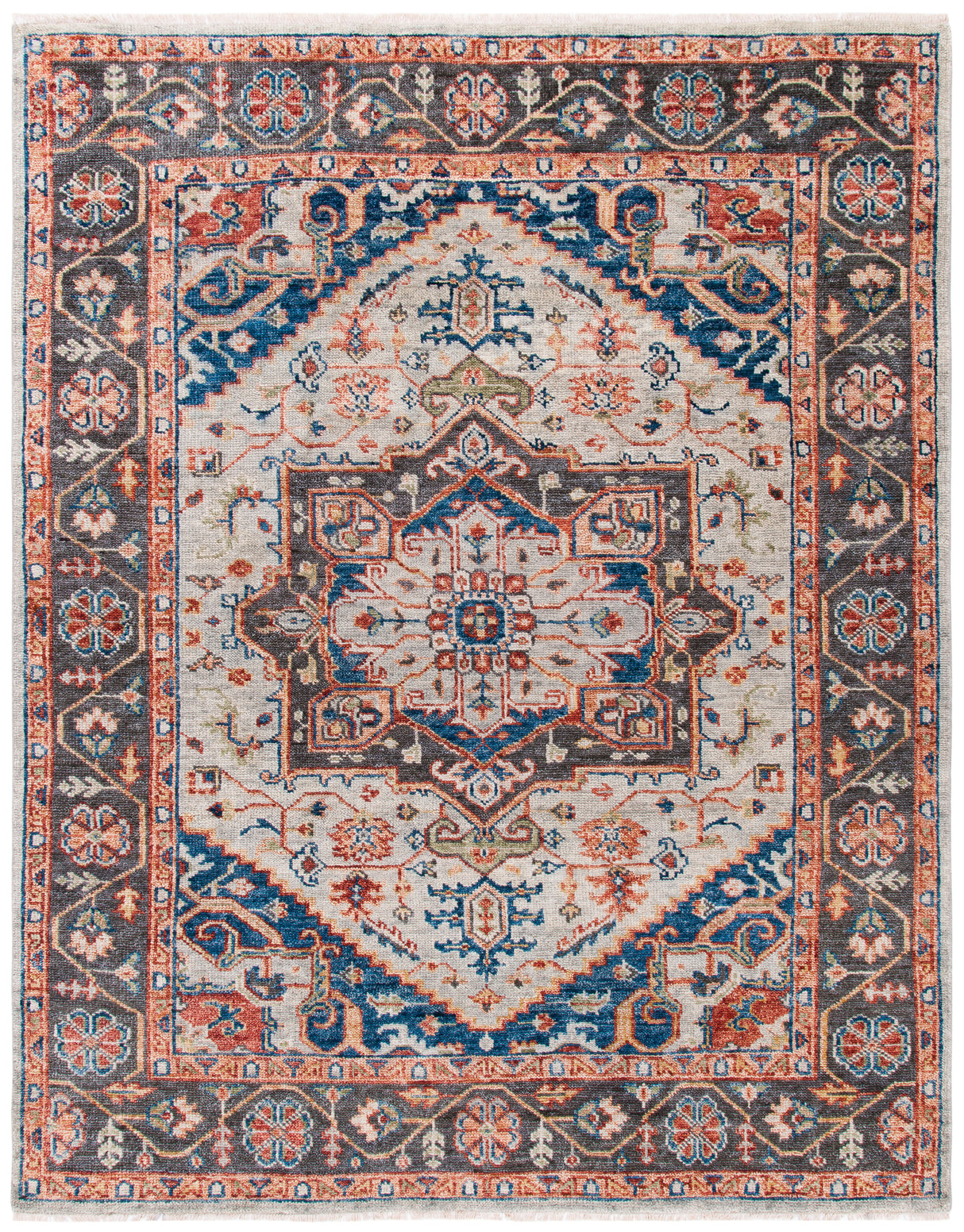 Safavieh Samarkand Srk101F Grey/Charcoal Rugs.