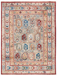 Safavieh Samarkand Srk103B Beige/Red Area Rug