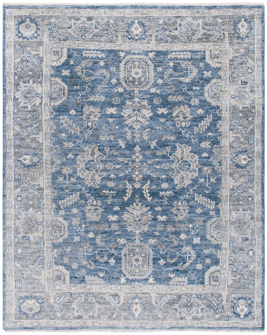 Safavieh Samarkand Srk109M Blue/Grey Area Rug