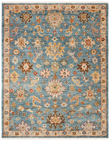 Safavieh Samarkand Srk113M Blue Rug.